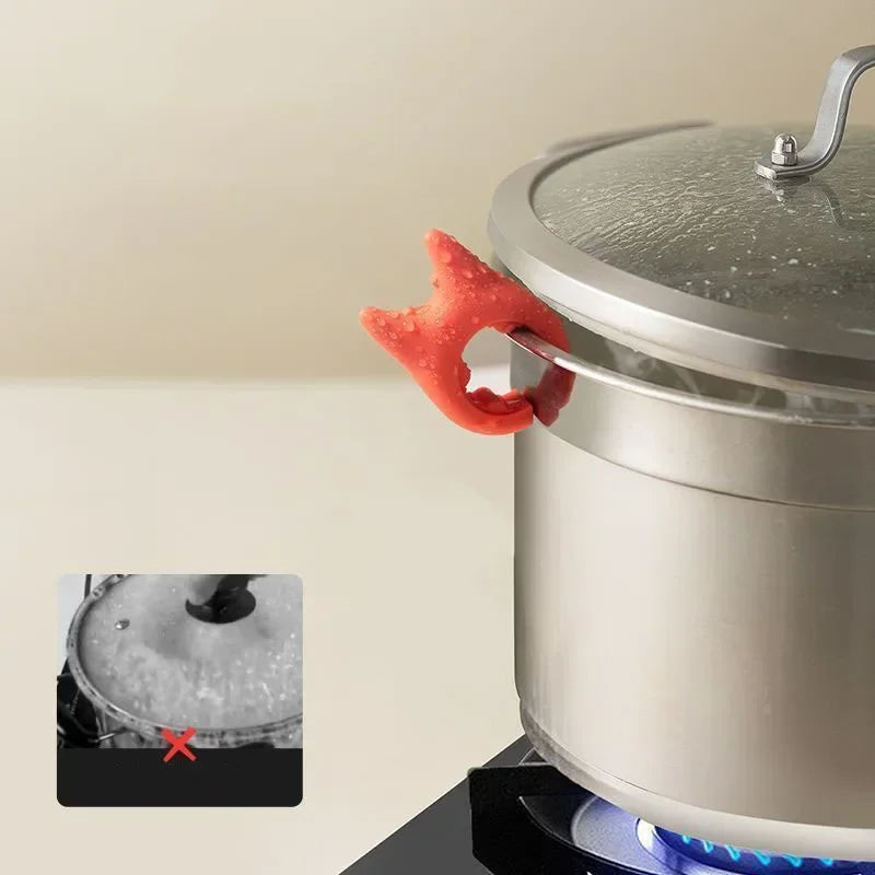 Hands-Free Spatula & Spoon Rest - No Mess, No Stress Cooking Tool!