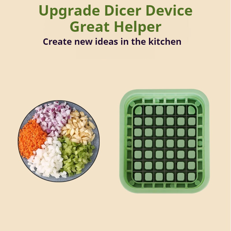Kitchen Prep Made Easy – Multi-Function Vegetable Slicer & Chopper