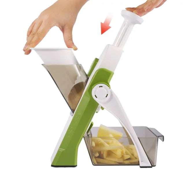 Ultimate 4-in-1 Kitchen Slicer – Slice, Dice, Chop & More in Seconds!