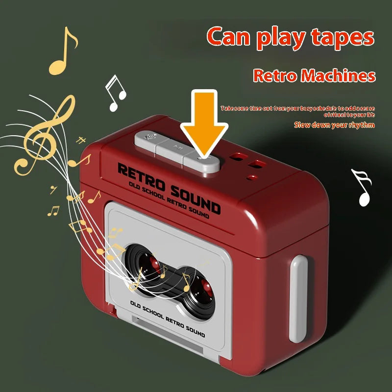 Retro Mini Keychain Voice Recorder & Music Player