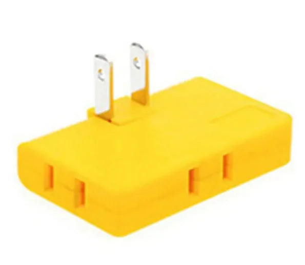 180° Rotating Power Plug Converter – Ultimate Space-Saver & Convenience Upgrade!