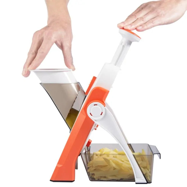 Ultimate 4-in-1 Kitchen Slicer – Slice, Dice, Chop & More in Seconds!