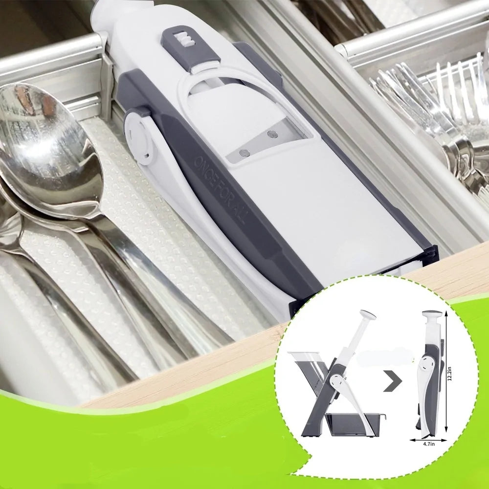 Ultimate 4-in-1 Kitchen Slicer – Slice, Dice, Chop & More in Seconds!